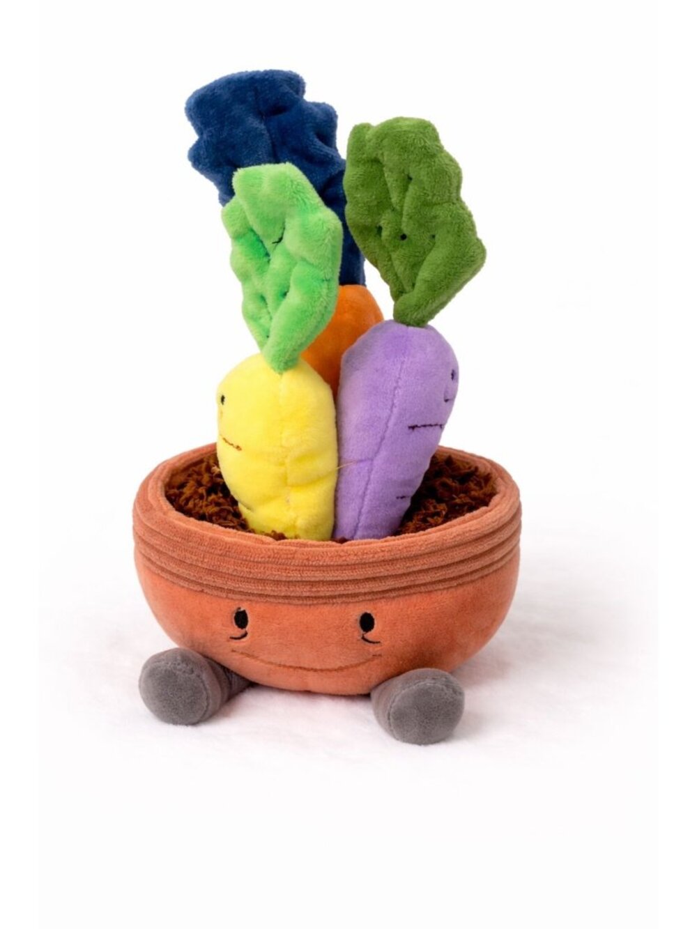 Gigglescape Carrots in a Pot Plant  Plush Toy NEW with tags